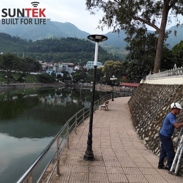 đèn công viên năng lượng mặt trời