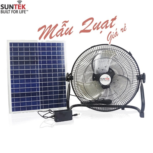báo giá quạt năng lượng mặt trời