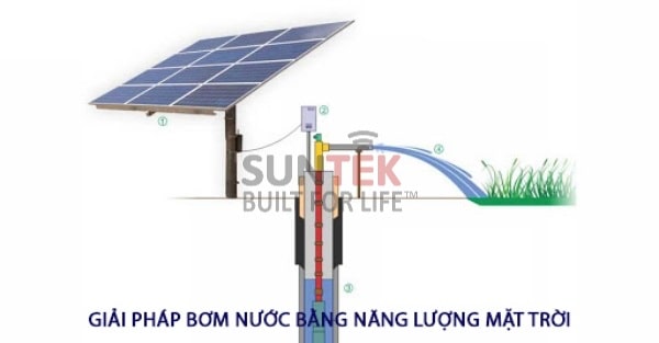 hệ thống bơm nước năng lượng mặt trời
